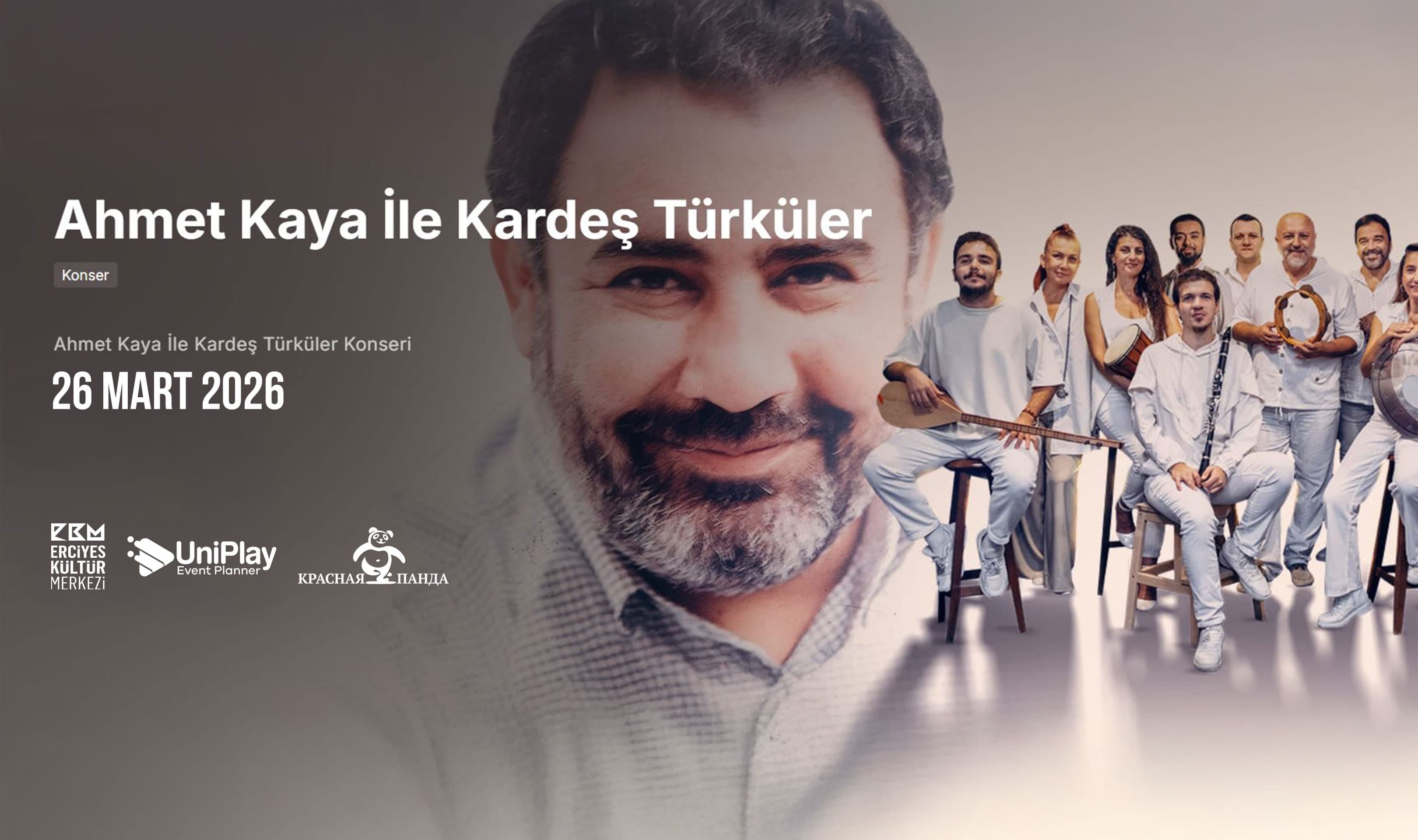 Ahmet Kaya ile Kardeş Türküler afişi