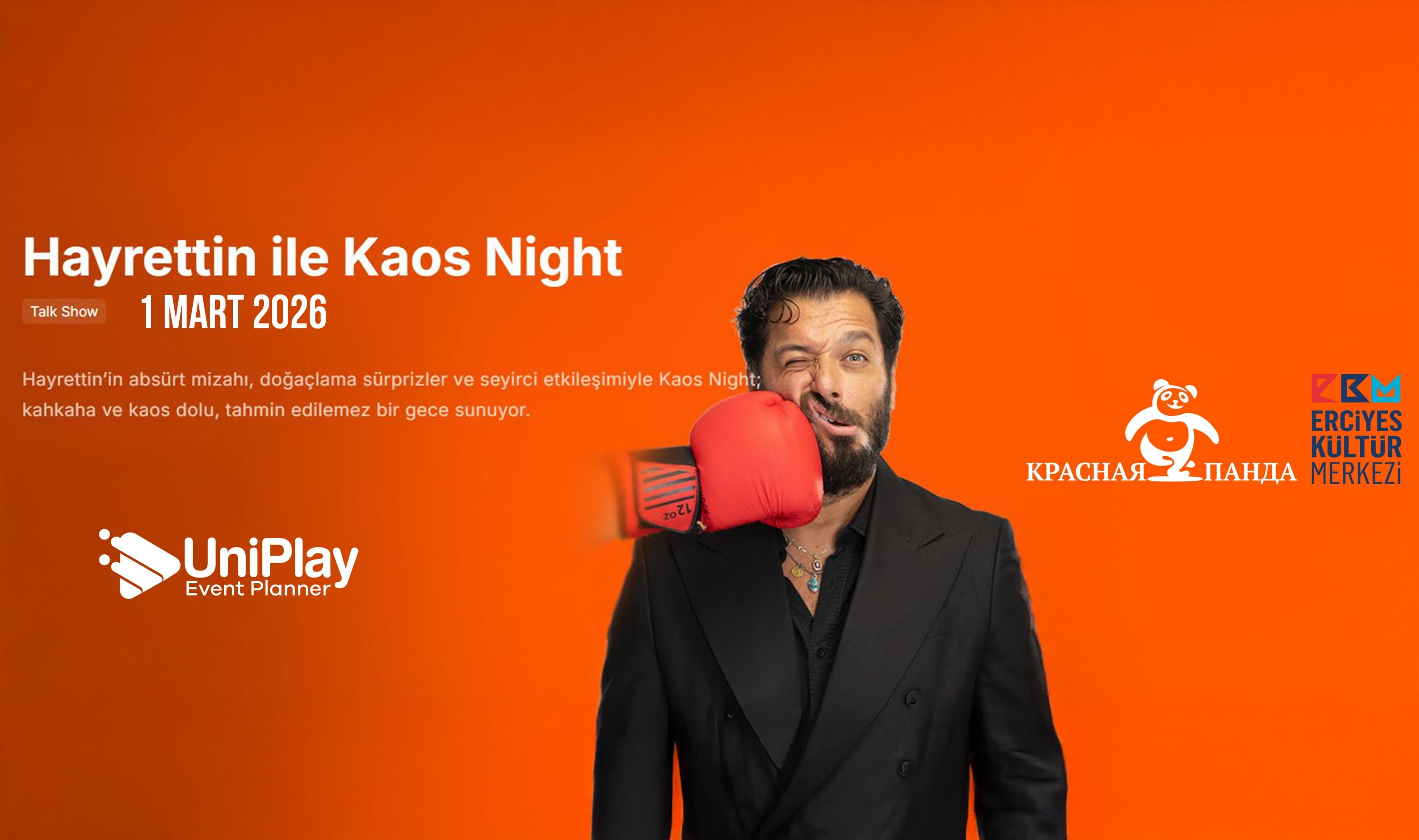Hayrettin ile Kaos Night afişi